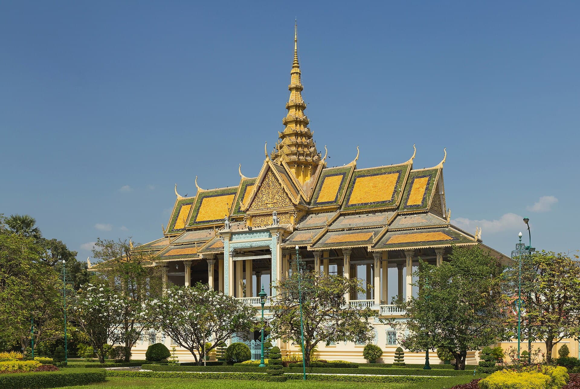 Chanchhaya Pavilion at the Royal Palace, Phnom Penh